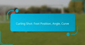 Curling Shot: Foot Position, Angle, Curve