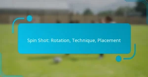 Spin Shot: Rotation, Technique, Placement